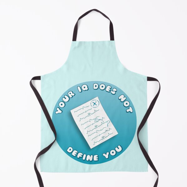 Item preview, Your IQ Does Not Define You Blue Exam Paper designed and sold by everything4eva.