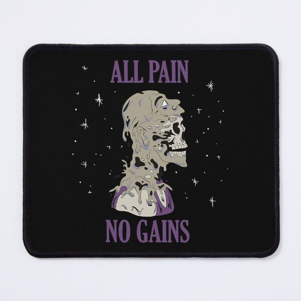 Item preview, All Pain No Gains Weightlifting Gym Training Powerlifting designed and sold by GeorgiHeyward.