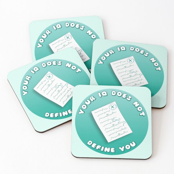 Item preview, Tu coeficiente intelectual no te define Papel de examen turquesa designed and sold by everything4eva.