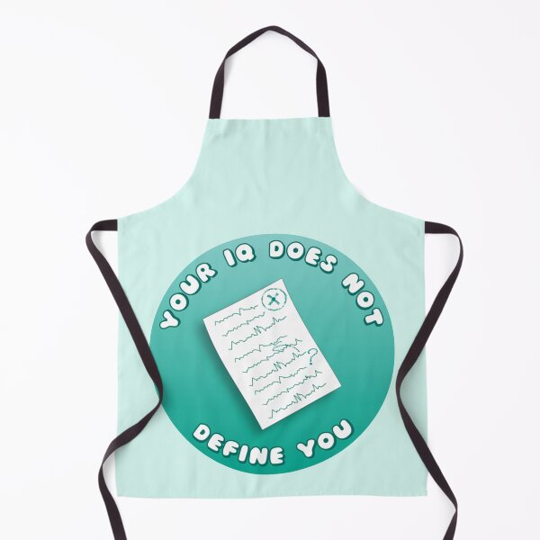 Item preview, Your IQ Does Not Define You Turquoise Exam Paper designed and sold by everything4eva.