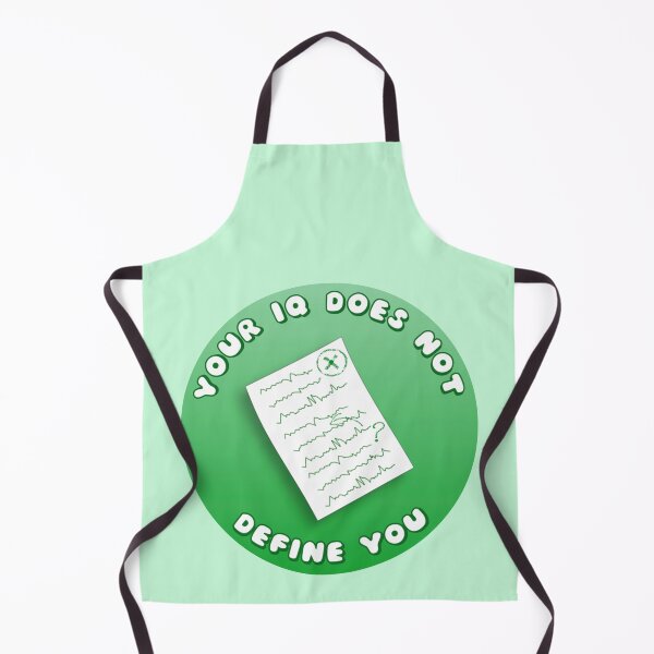 Item preview, Your IQ Does Not Define You Green Exam Paper designed and sold by everything4eva.