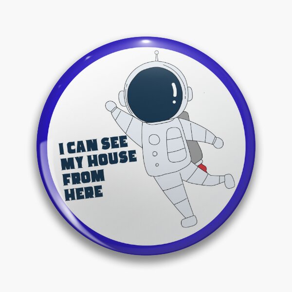 Item preview, Astronaut in Space Suit Can See His House designed and sold by SleepyTimeTales.