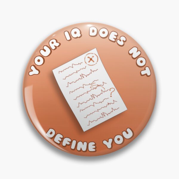 Item preview, Your IQ Does Not Define You Orange Exam Paper designed and sold by everything4eva.