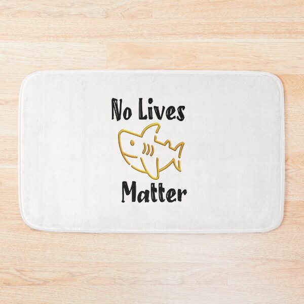 Item preview, Shark No Lives Matter Funny Parody Vintage designed and sold by toufikpromo.