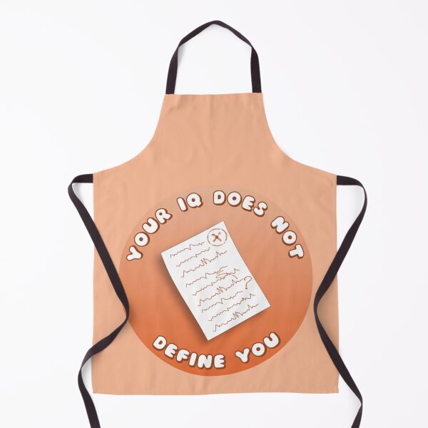 Item preview, Your IQ Does Not Define You Orange Exam Paper designed and sold by everything4eva.