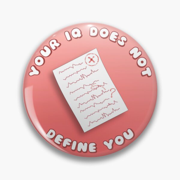 Item preview, Your IQ Does Not Define You Pink Exam Paper designed and sold by everything4eva.