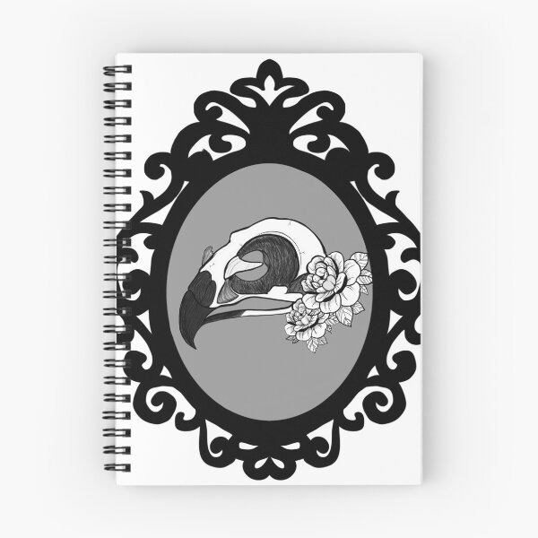 Item preview, Framed Raven Skull  designed and sold by Winnie Weick.