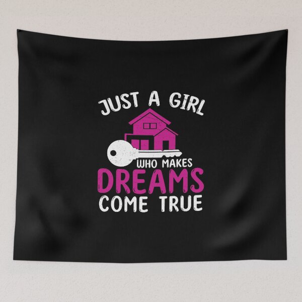 Item preview, Just A Girl Funny Property Management For Real Estate Agents designed and sold by StrongShirts.