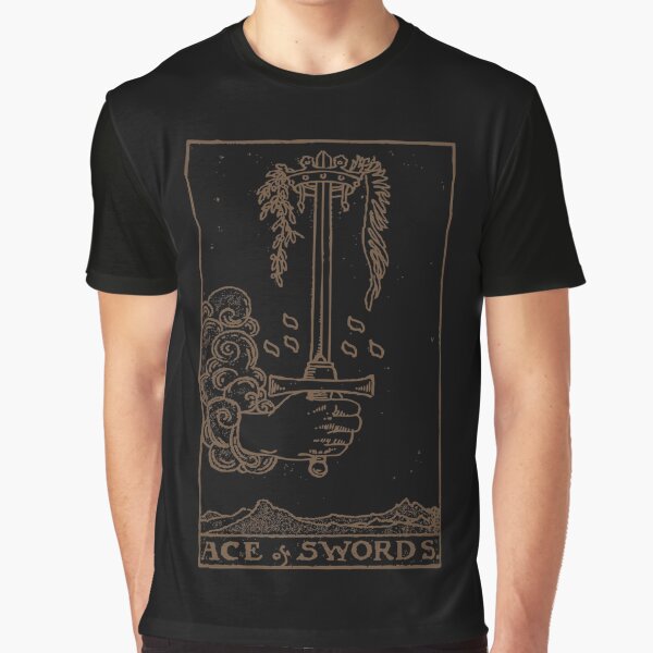 Ace of Swords Graphic T-Shirt
