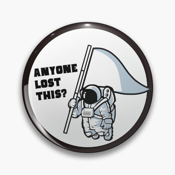 Item preview, Astronaut in Space Suit Found a Flag designed and sold by SleepyTimeTales.
