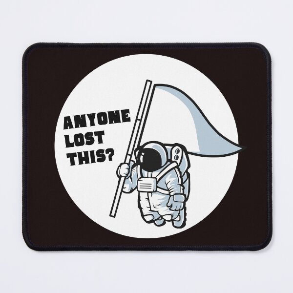 Item preview, Astronaut in Space Suit Found a Flag designed and sold by SleepyTimeTales.