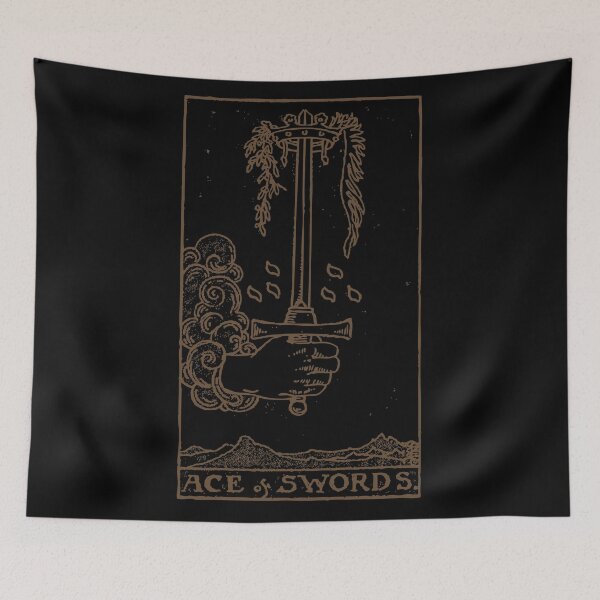 Item preview, Ace of Swords designed and sold by EsotericExposal.