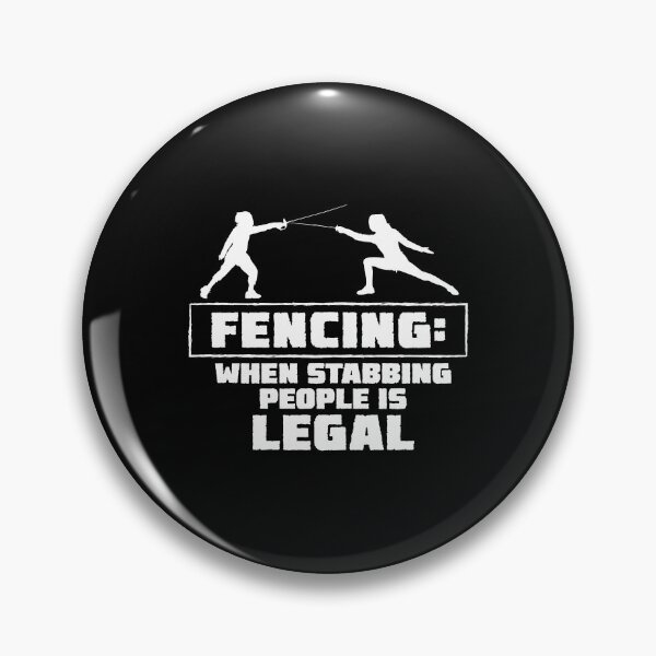 Item preview, Fencing Funny Humor For A Sword Fight Lover Sarcastic Fencer designed and sold by StrongShirts.