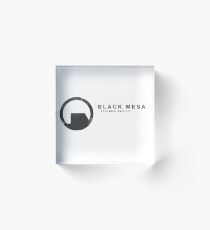 Black Mesa Forschungseinrichtung Acrylblock