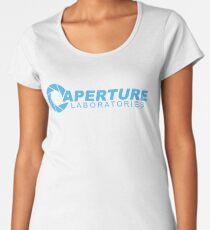 Aperture Laboratories Premium Rundhals-Shirt
