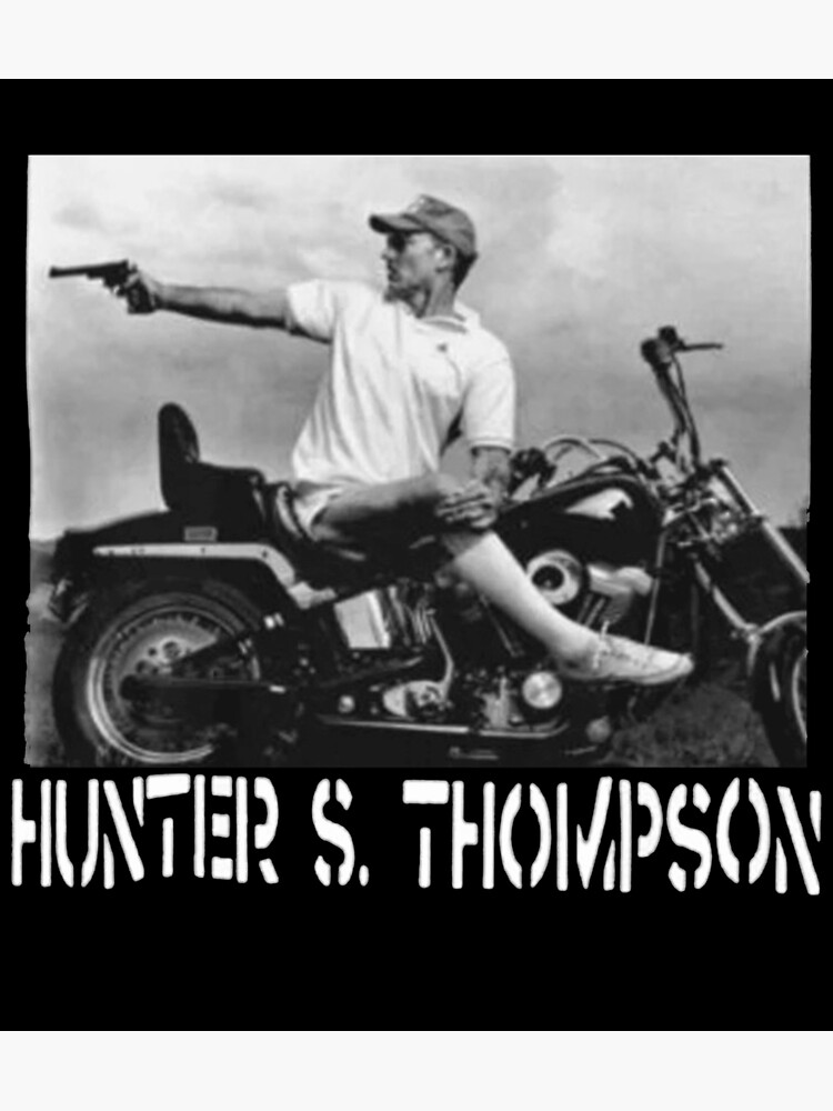 Disover Hunter s Thompson Gonzo Premium Matte Vertical Poster