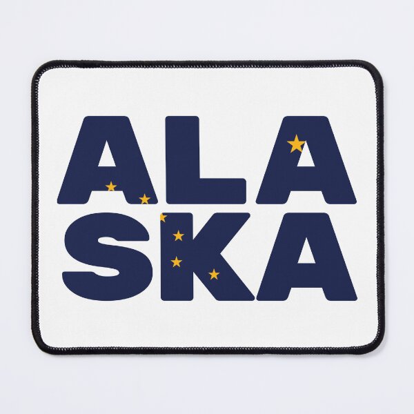 Item preview, Alaska Flag Text designed and sold by OldDannyBrown.