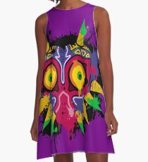Vestido acampanado máscara de Majora
