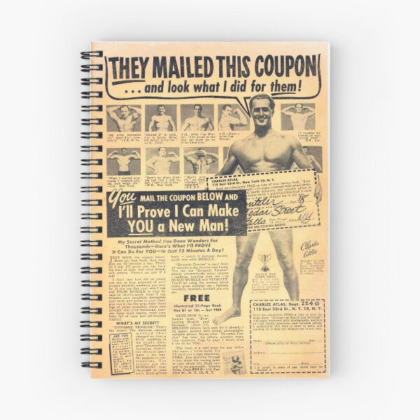 Item preview, Vintage Charles Atlas Advertorial designed and sold by cjgraphic.