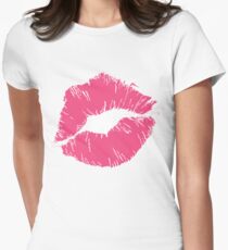 Kiss Tailliertes T-Shirt für Frauen