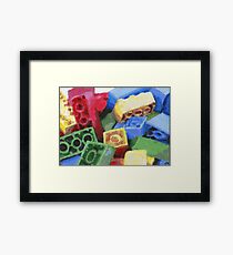 Legos Framed Print