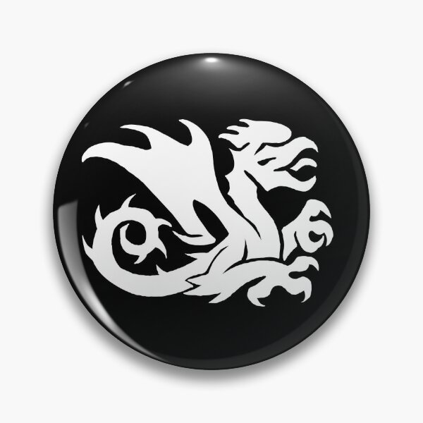 Item preview, Emblem of the White Coquatrice designed and sold by Nealoc.