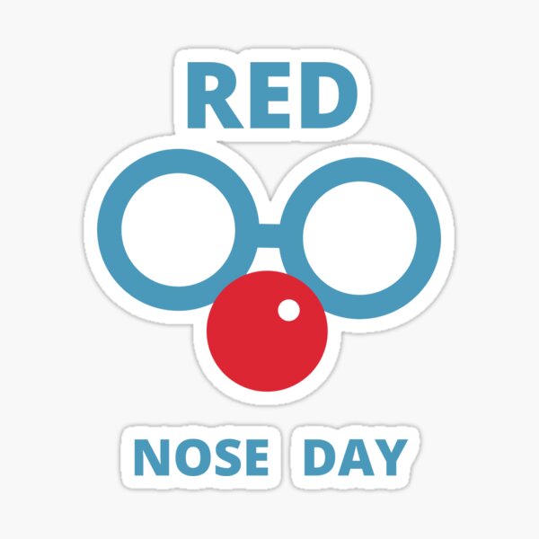 " Red nose day 2022 TK MAXX " Sticker for Sale by mehdi4567 Redbubble