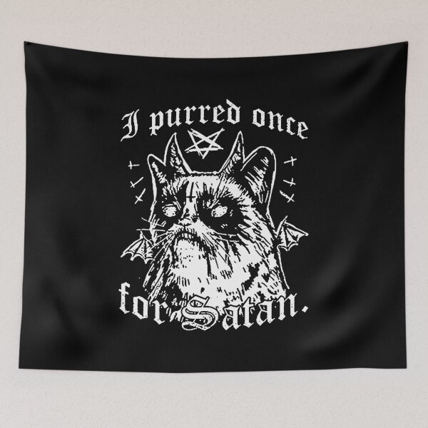 Item preview, I Purred Once for Satan designed and sold by shopWWW-9383.