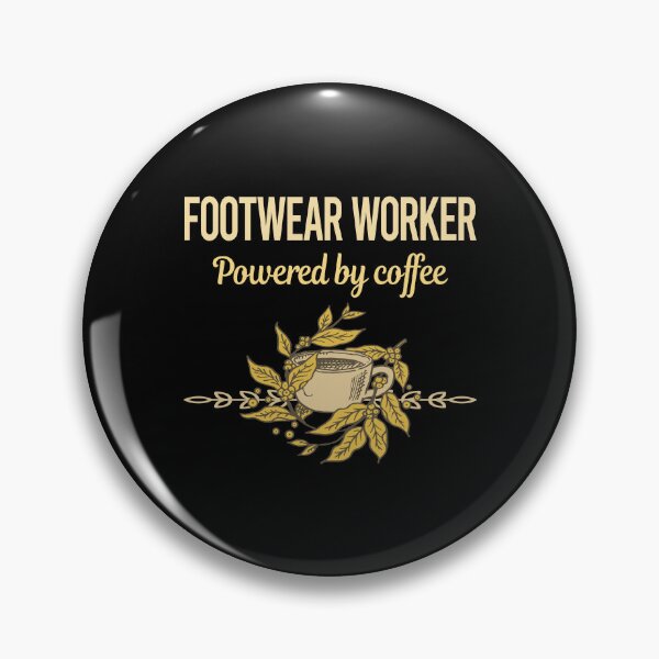 Item preview, Powered By Coffee Footwear Worker designed and sold by toniabrendaom.