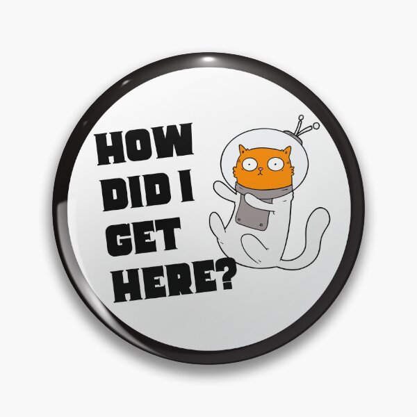 Item preview, Confused Cat in Space designed and sold by SleepyTimeTales.