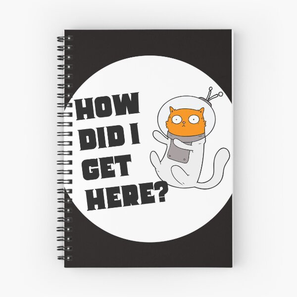 Item preview, Confused Cat in Space designed and sold by SleepyTimeTales.