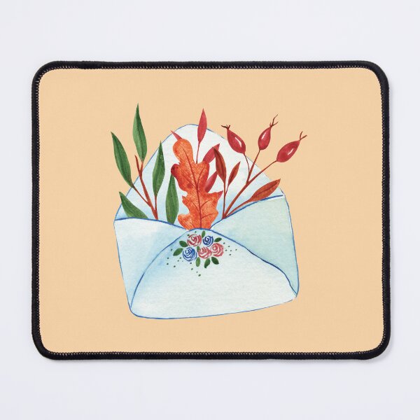Item preview, Write more letters fall leaves envelope designed and sold by pinkyfish1010.