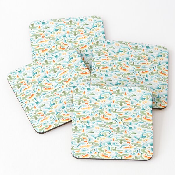 Item preview, Watercolor clouds seamless pattern designed and sold by Cutiespattern.