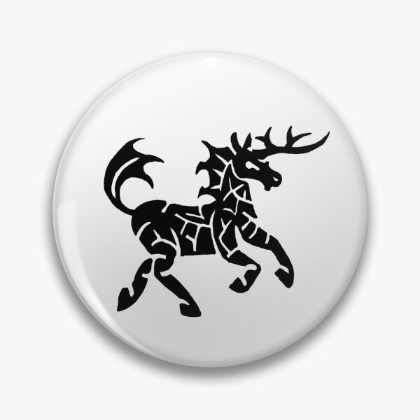 Artikelvorschau, Schwarzes Kirin-Emblem entworfen und verkauft von Nealoc.