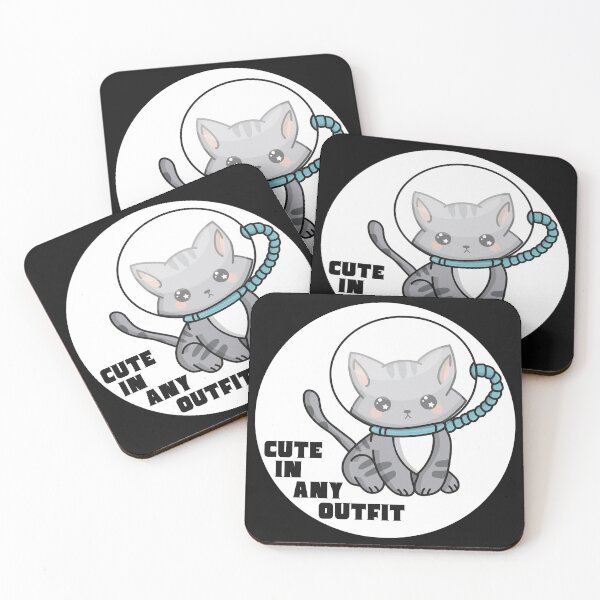 Item preview, Cat in Space Loves Fashion designed and sold by SleepyTimeTales.