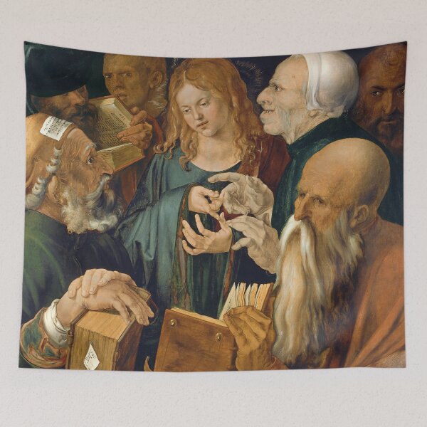 Item preview, Jesús entre los doctores de Albrecht Durer designed and sold by Vintage Wall Art.
