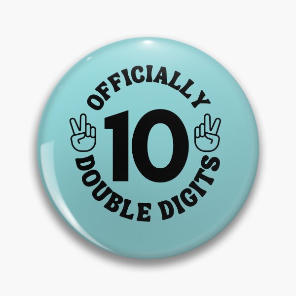 Item preview, Officially double digits 10 years old birthday designed and sold by MouDantArts.
