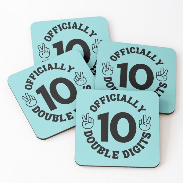 Item preview, Officially double digits 10 years old birthday designed and sold by MouDantArts.