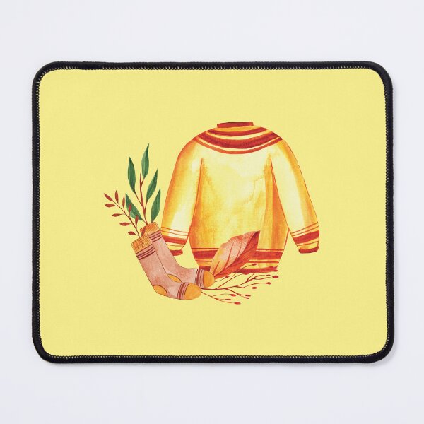Item preview, Keep warm and cozy / fall hygge style drawing designed and sold by pinkyfish1010.