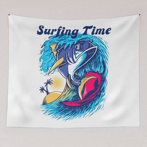 Item preview, Surfing Time designed and sold by Quilimo Studio.