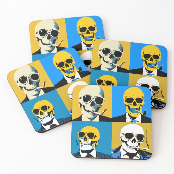 Artikelvorschau, Pop Art Skull entworfen und verkauft von PVSKI.