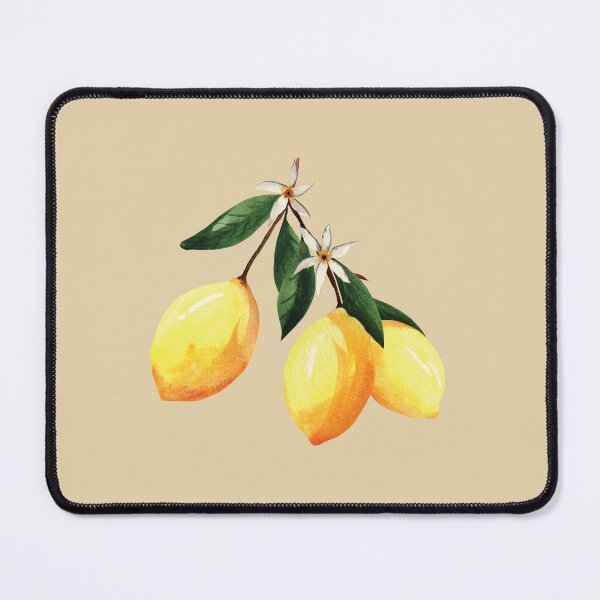 Item preview, Botanical lemon illustration designed and sold by pinkyfish1010.