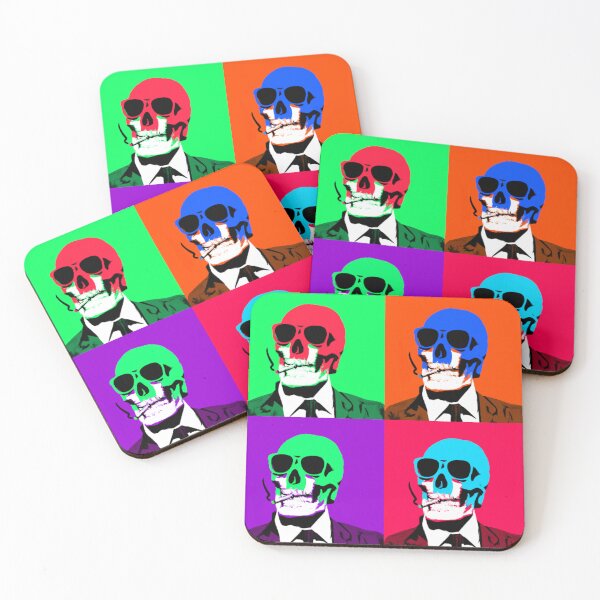 Artikelvorschau, Pop Art Skull entworfen und verkauft von PVSKI.
