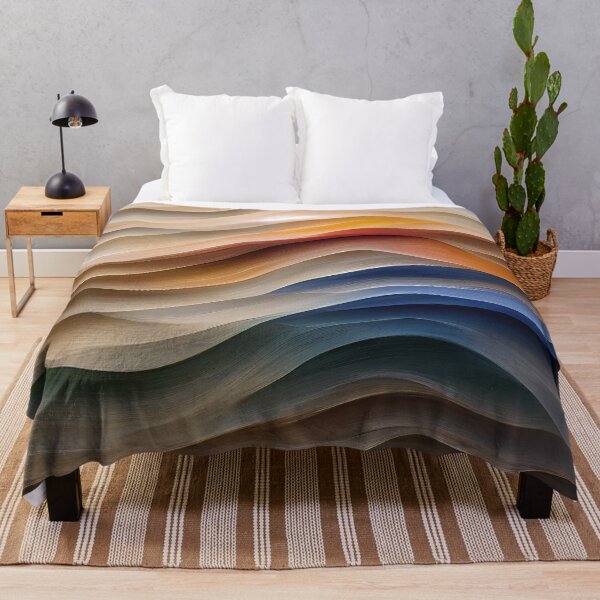 Item preview, Waves and Curves of Secondary Colors - Created by A.I. designed and sold by Created-by-AI.