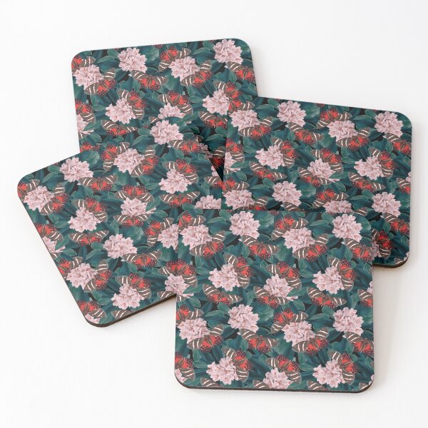 Item preview, Flowers and butterflies pattern designed and sold by Cutiespattern.