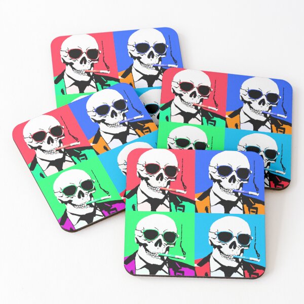 Artikelvorschau, Pop Art Skull entworfen und verkauft von PVSKI.
