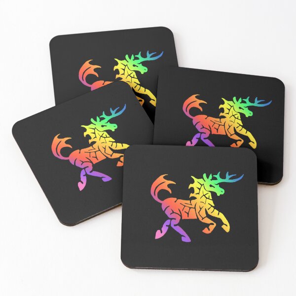 Item preview, Multicolored Kirin Emblem designed and sold by Nealoc.