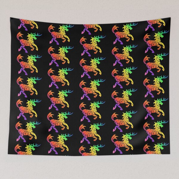 Item preview, Multicolored Kirin Emblem designed and sold by Nealoc.