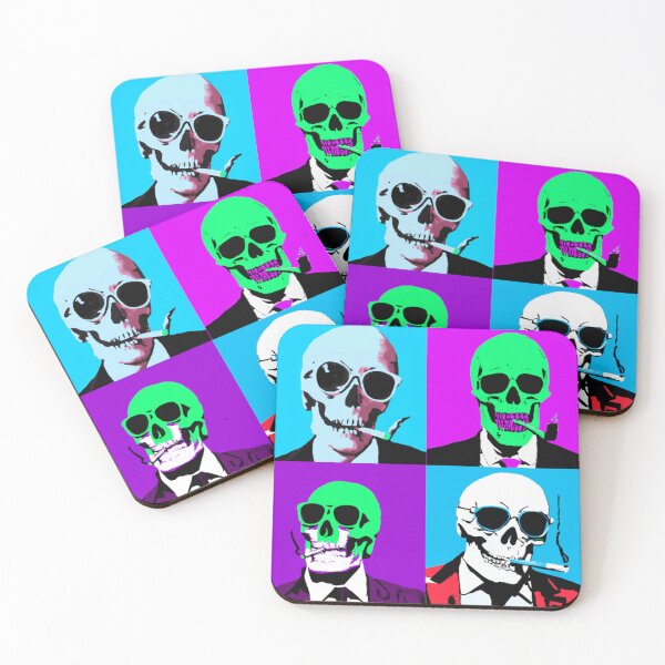 Artikelvorschau, Pop Art Skull entworfen und verkauft von PVSKI.
