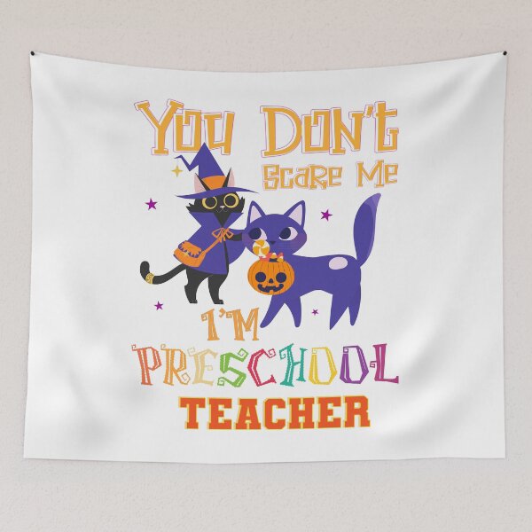 Item preview, You Don't Scare Me I'm A Preschool Teacher outfits Halloween designed and sold by Mohasin007.